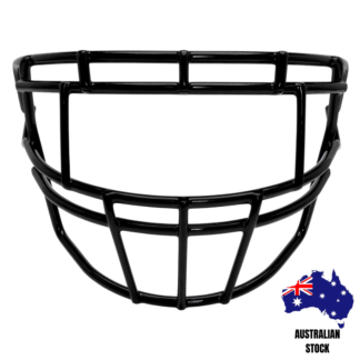 Schutt F7 EGOP-II-DW-NB Carbon Steel Football Facemask for standard protection along with your F7 helmet. The carbon steel material gives players a sturdy option in the same styles they love. The EGOP-II-DW style includes extra vertical bars on the sides of the facemask and a second bar in the center to prevent finges from poking through the mask. The front of the mask includes more protection that the EGOP, adding a third vertical bar for added mouth protection. The no brow construction gives you an even line across the top of your helmet, making for a professional game-day look. It's a popular choice among skill players.