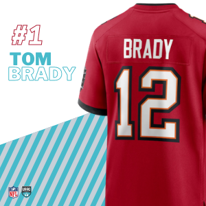2020 best selling jersey is Tom Brady